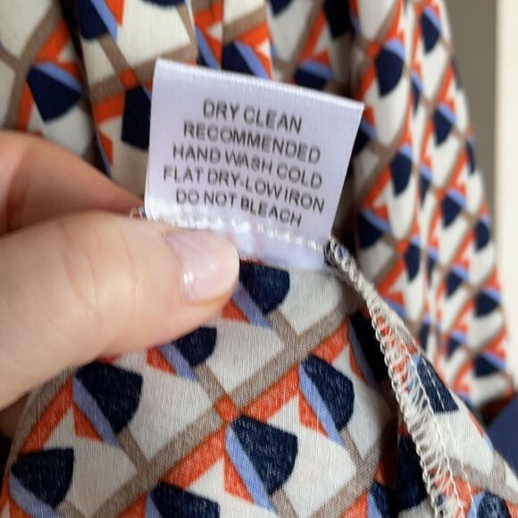 Nordstrom’s Comme Toi button down shirt navy large - Picture 12 of 13